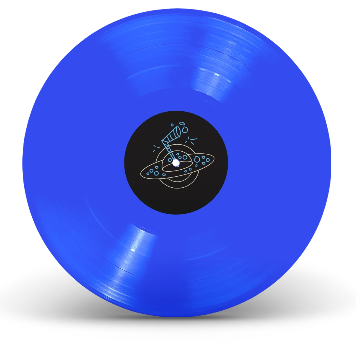 Vinyle bleu