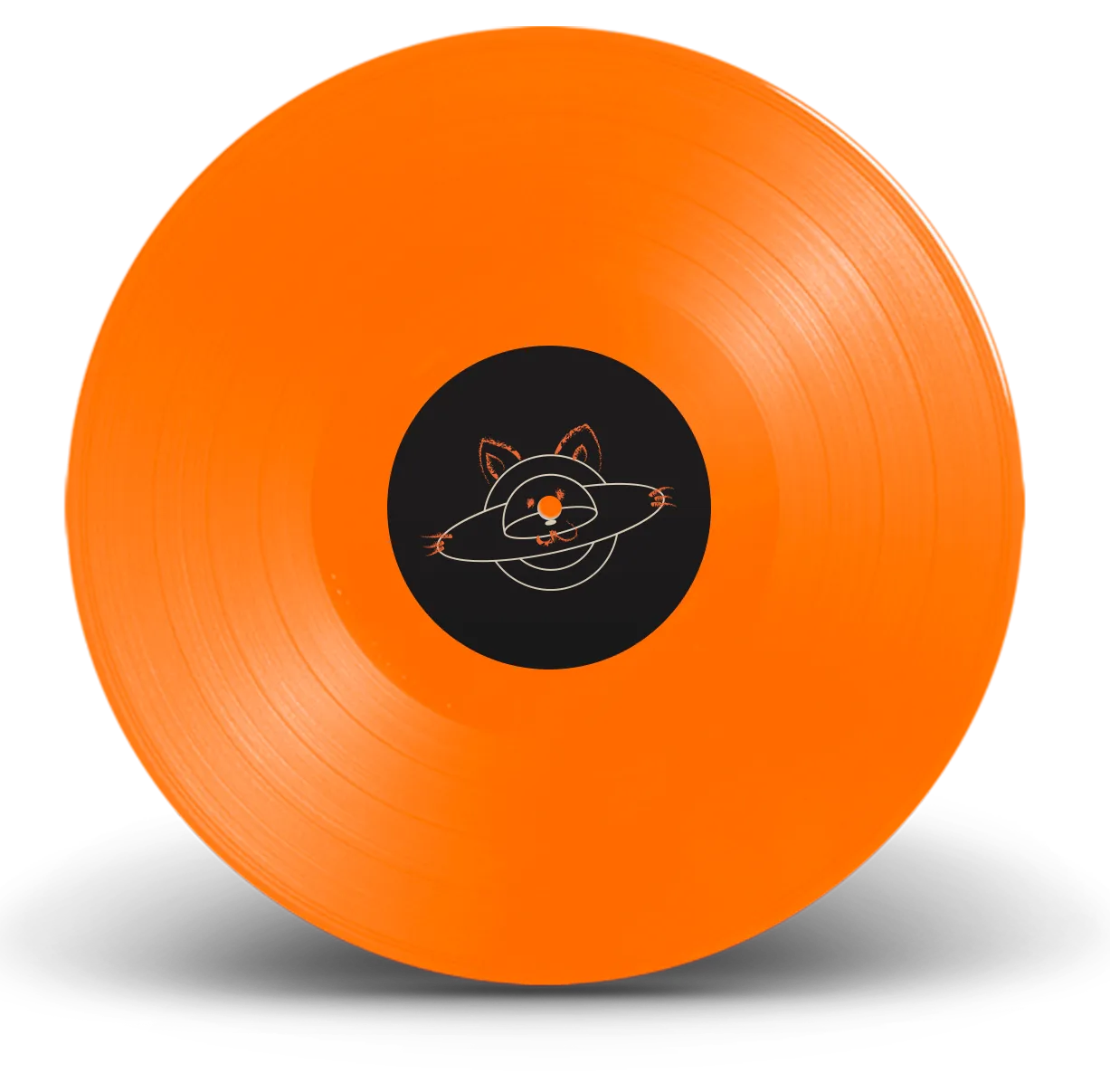 Vinyle orange